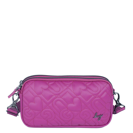 Coupe XL Love Satin Luxe Convertible Crossbody Bag