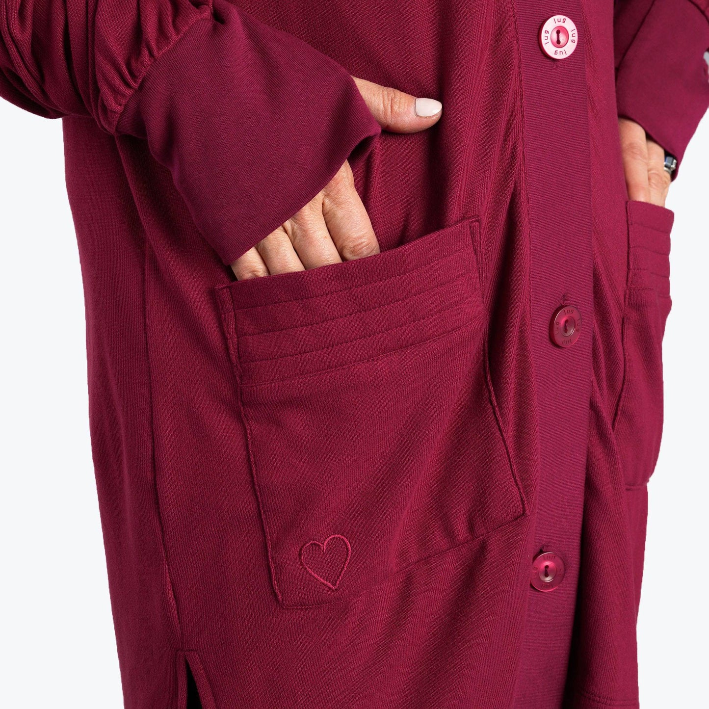 Dolly Brushed Sweater Knit Button Front Cardigan