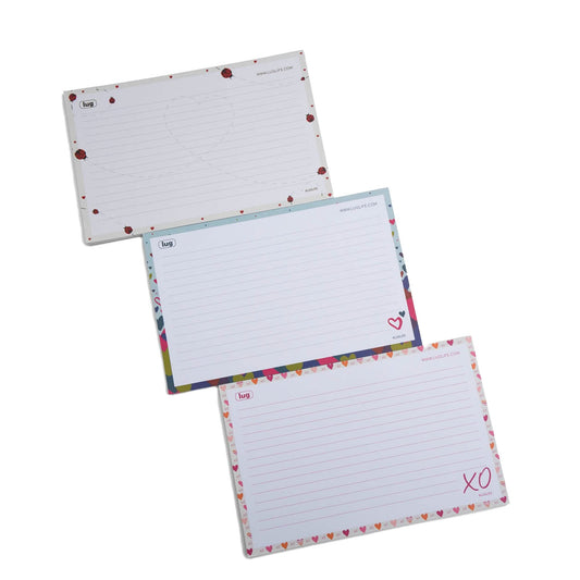 Doodle Notepad 3pk - 8.5 x 5.5