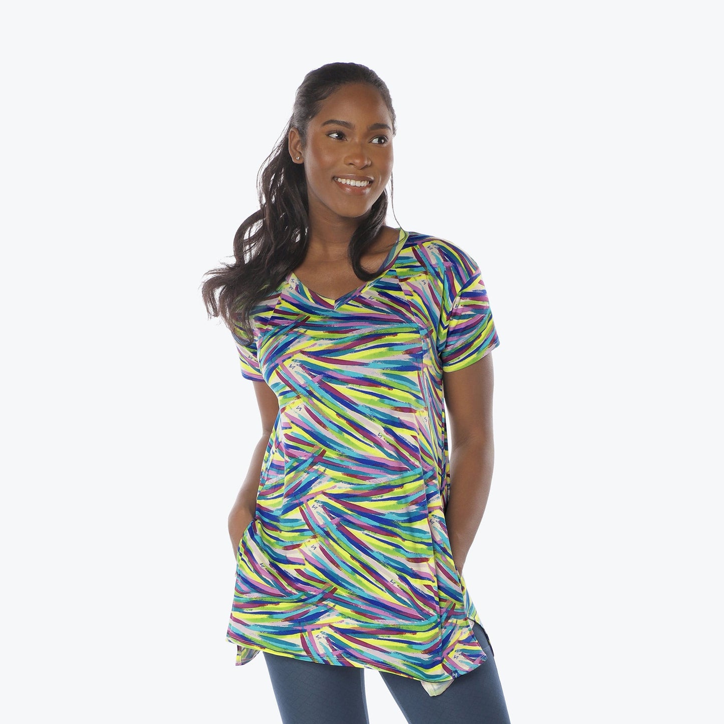 Hopper High Low Tunic Top