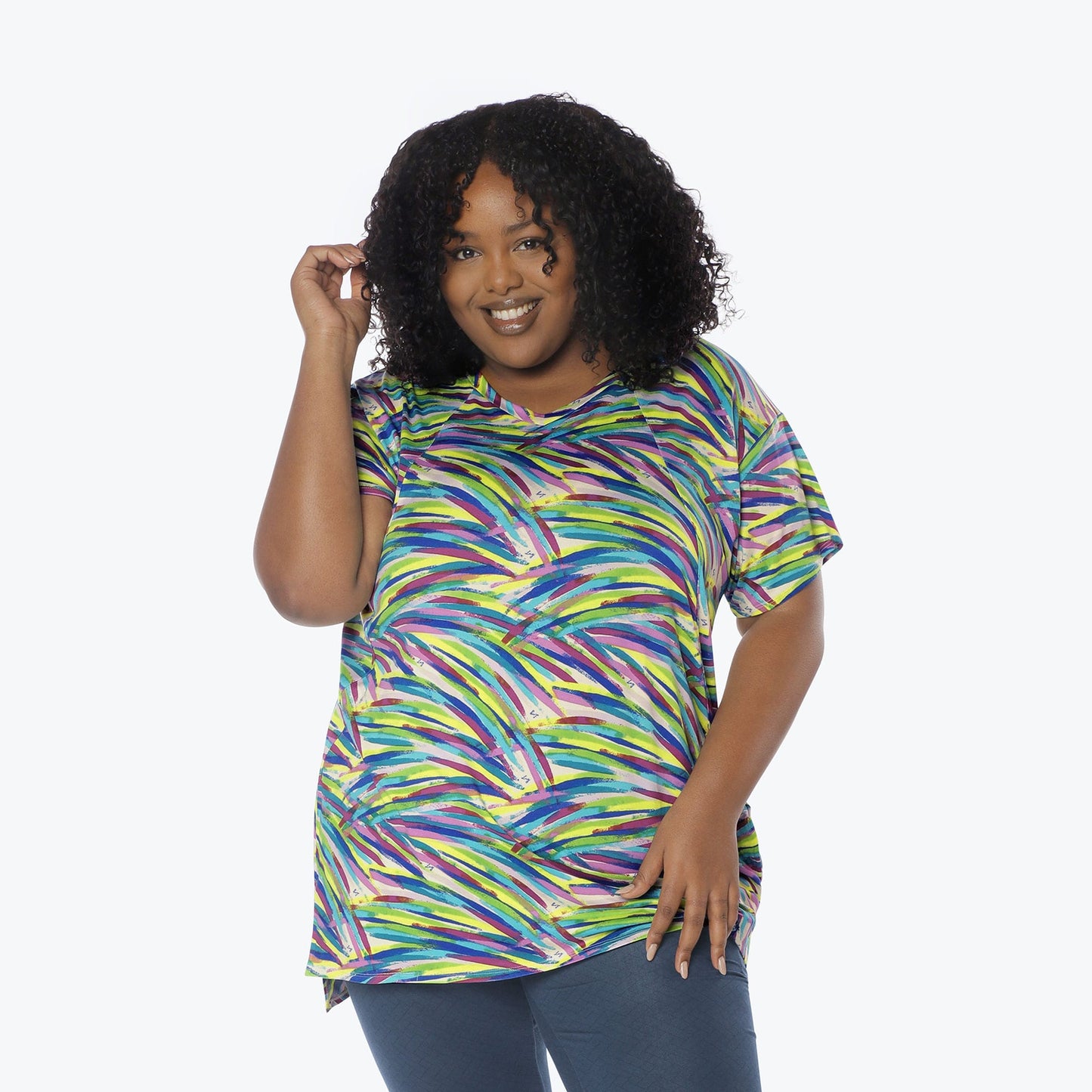 Hopper High Low Tunic Top