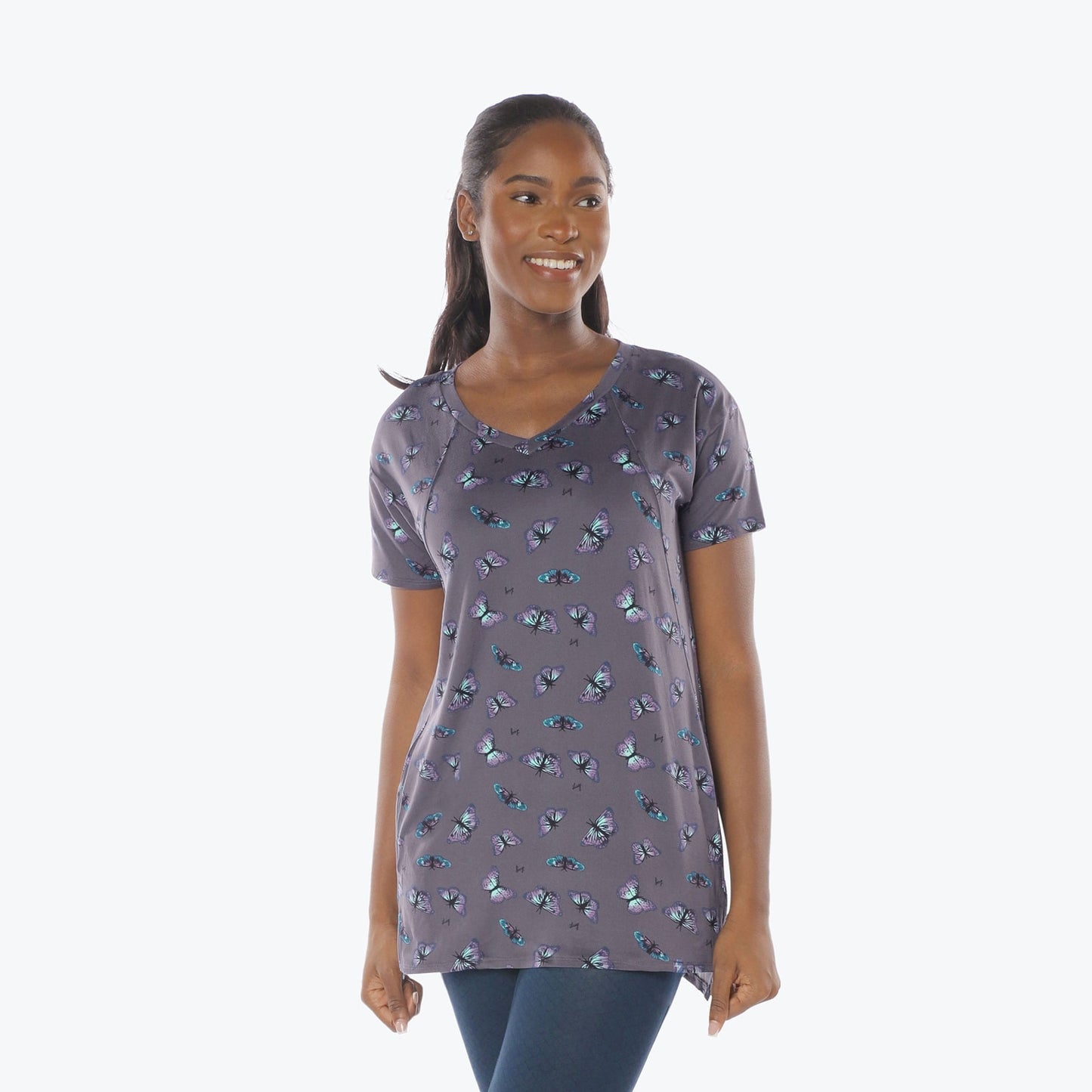 Hopper High Low Tunic Top