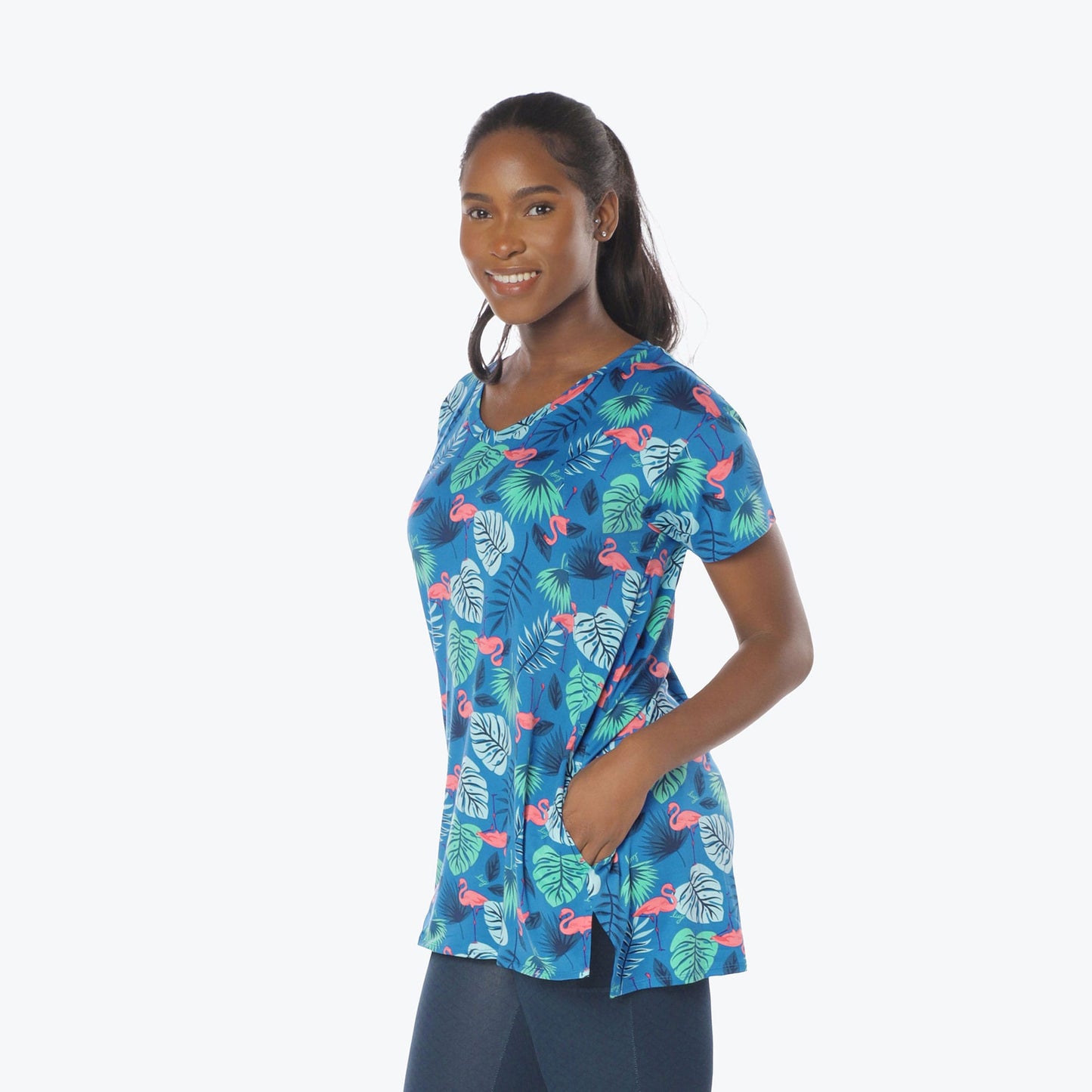 Hopper High Low Tunic Top
