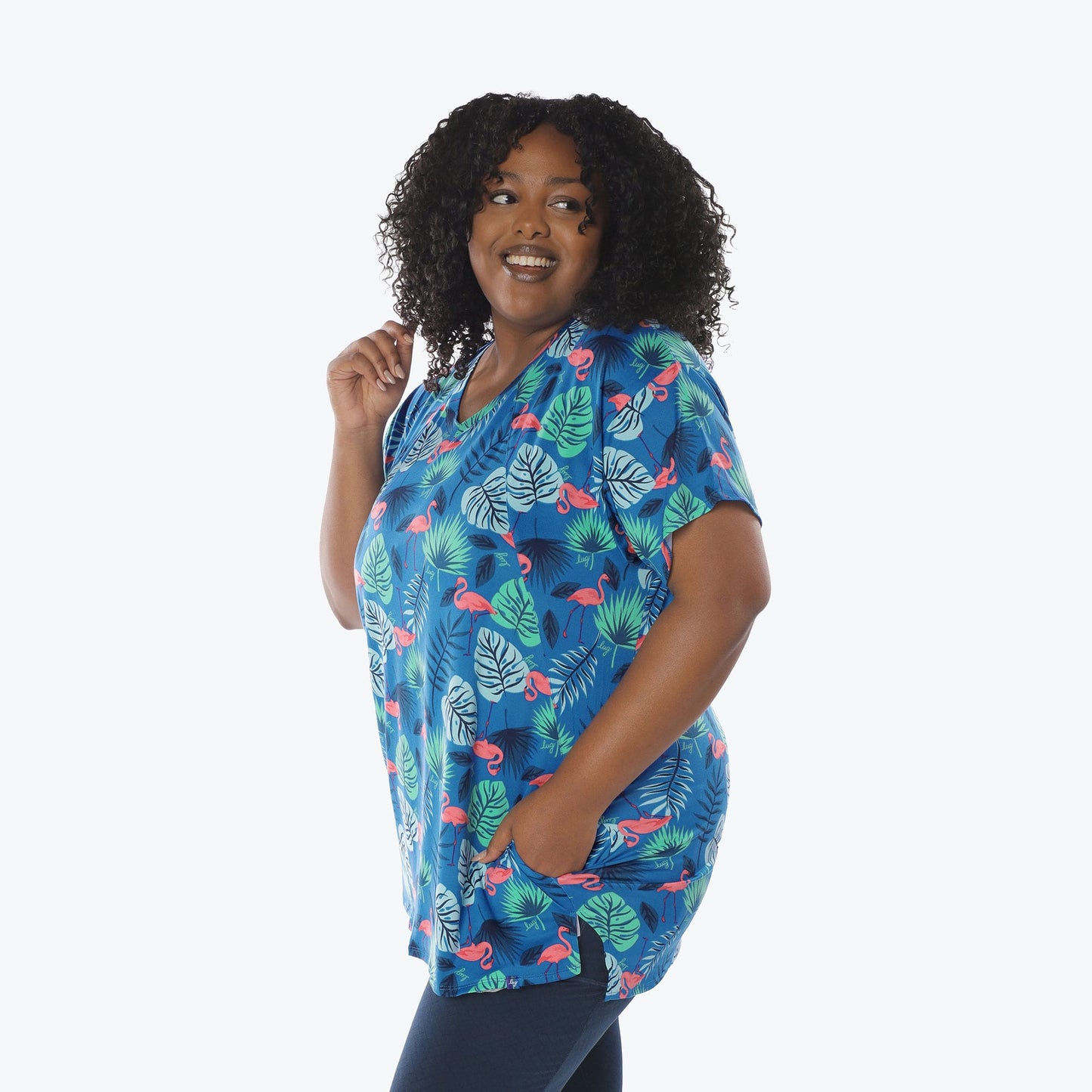 Hopper High Low Tunic Top