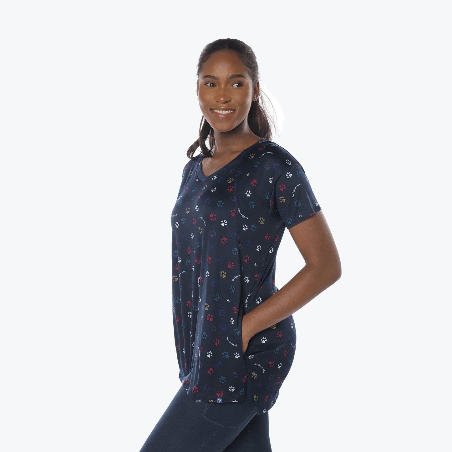 Hopper High Low Tunic Top