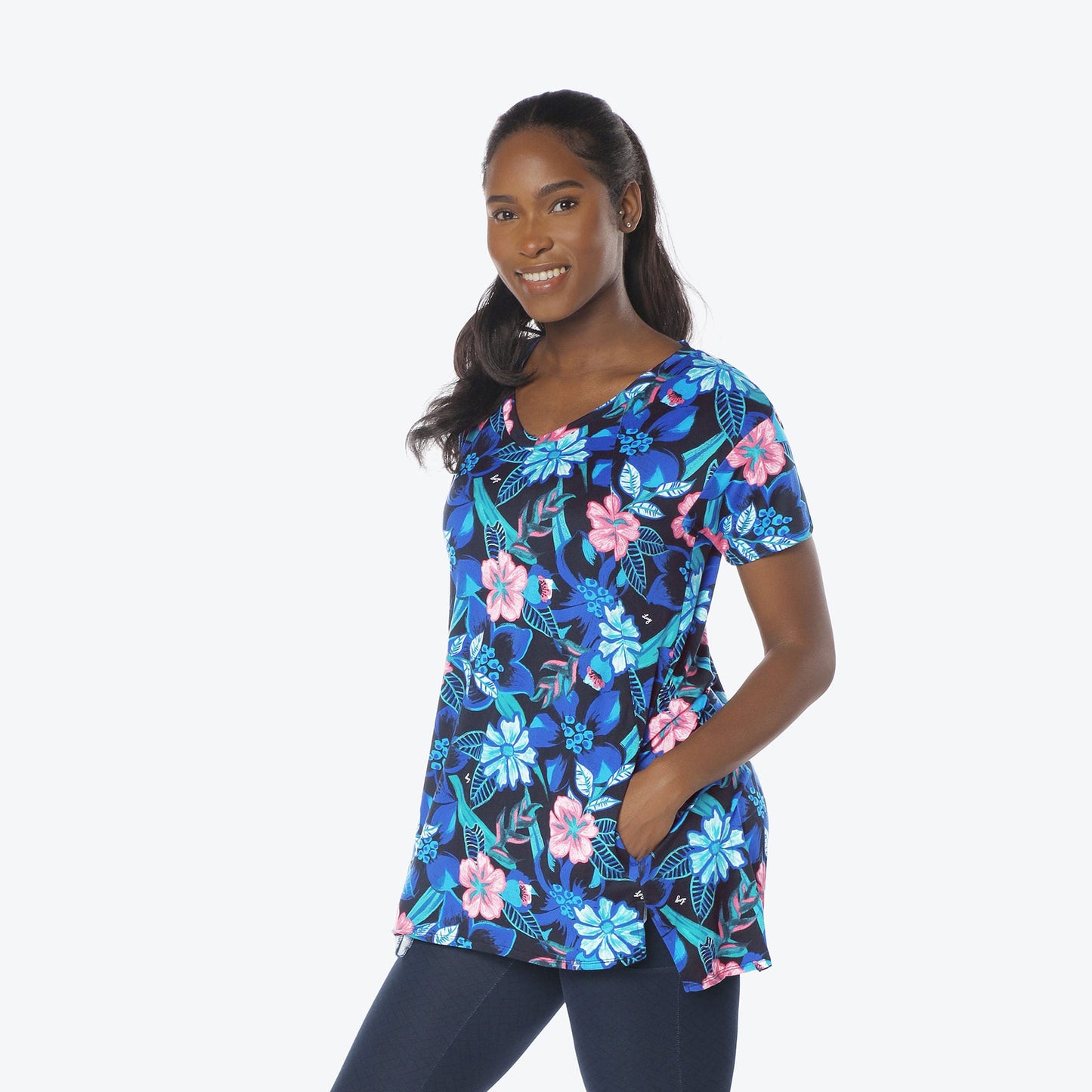 Hopper High Low Tunic Top