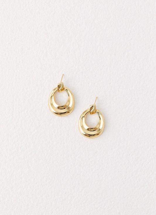 Movement Earrings - Gold