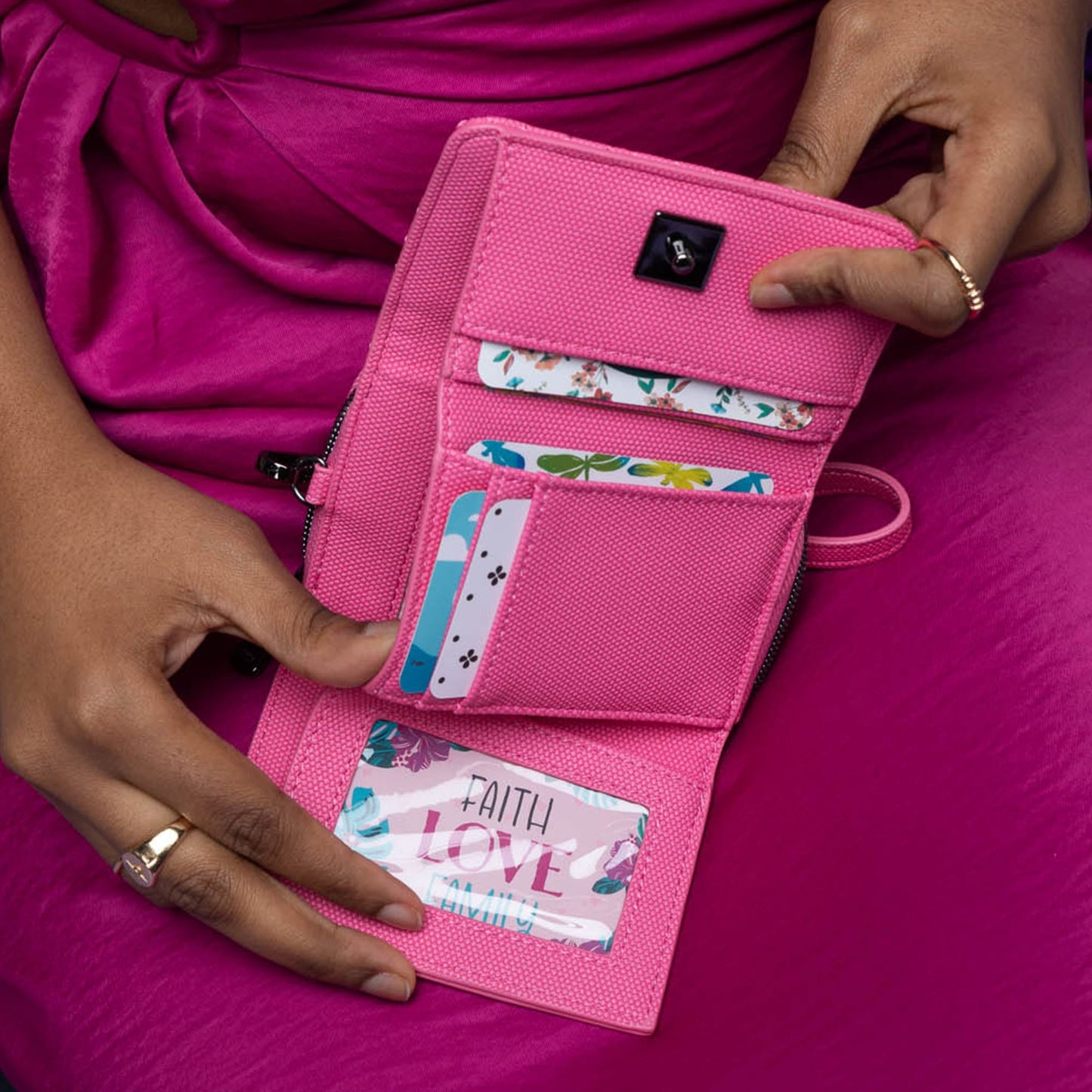 Pedicab Matte Luxe VL RFID Wallet