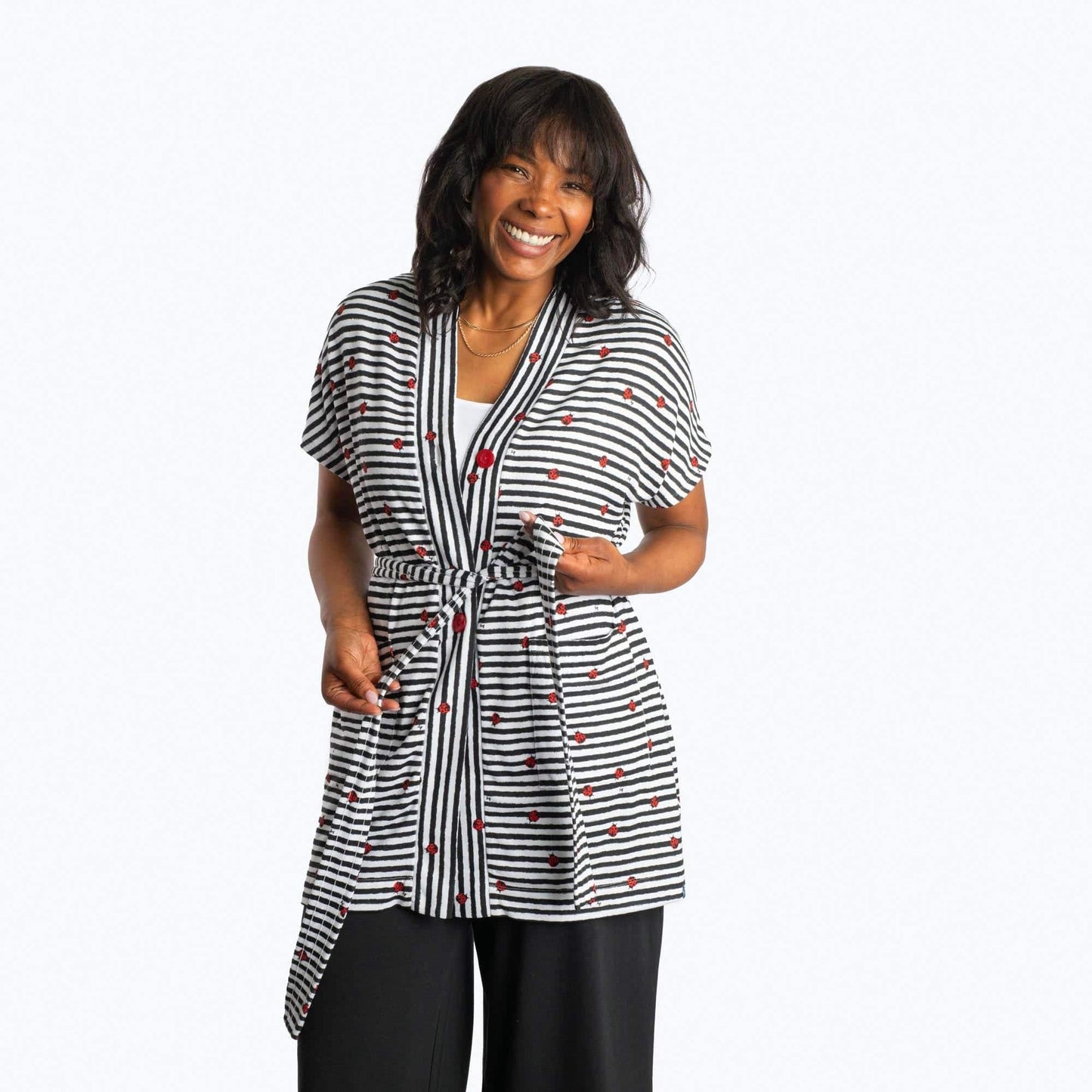Sashay Lounge Wrap Vest