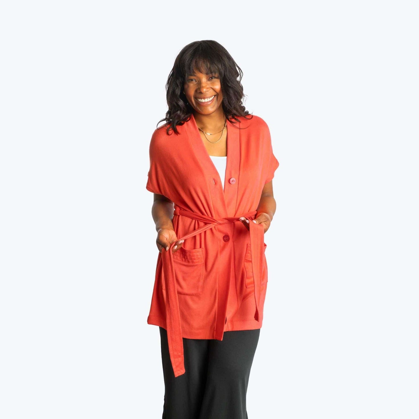 Sashay Lounge Wrap Vest