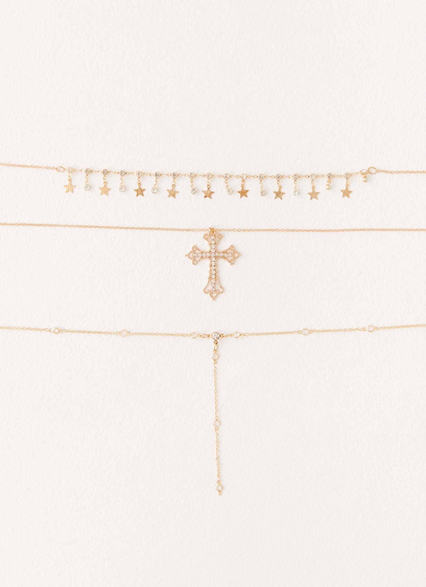 Sinner Multi Necklace - Gold