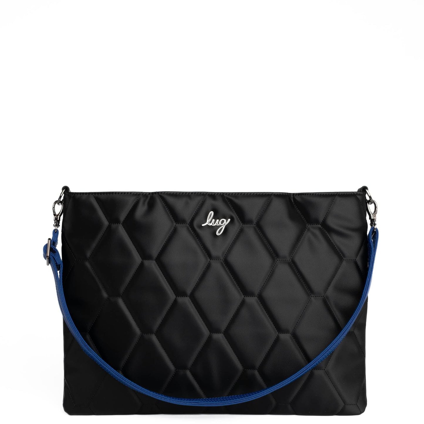 Adjustable Webbed Satin Luxe VL Bag Strap - 1.25