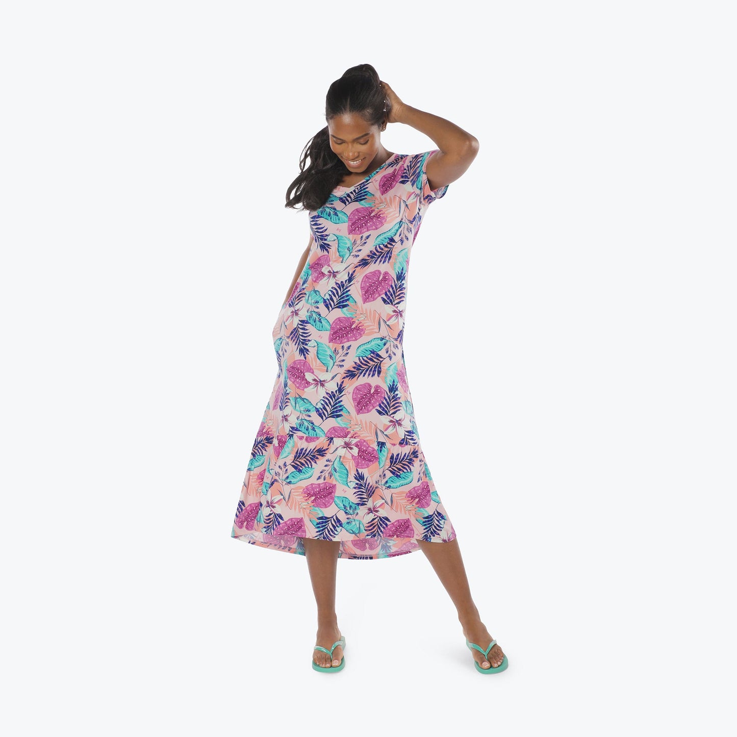 Swing High Low Maxi Dress