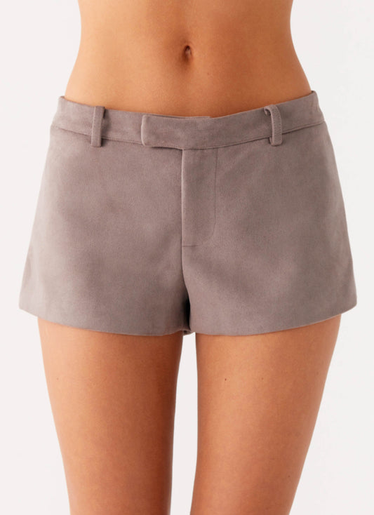 Thats Chill Mini Shorts - Brown